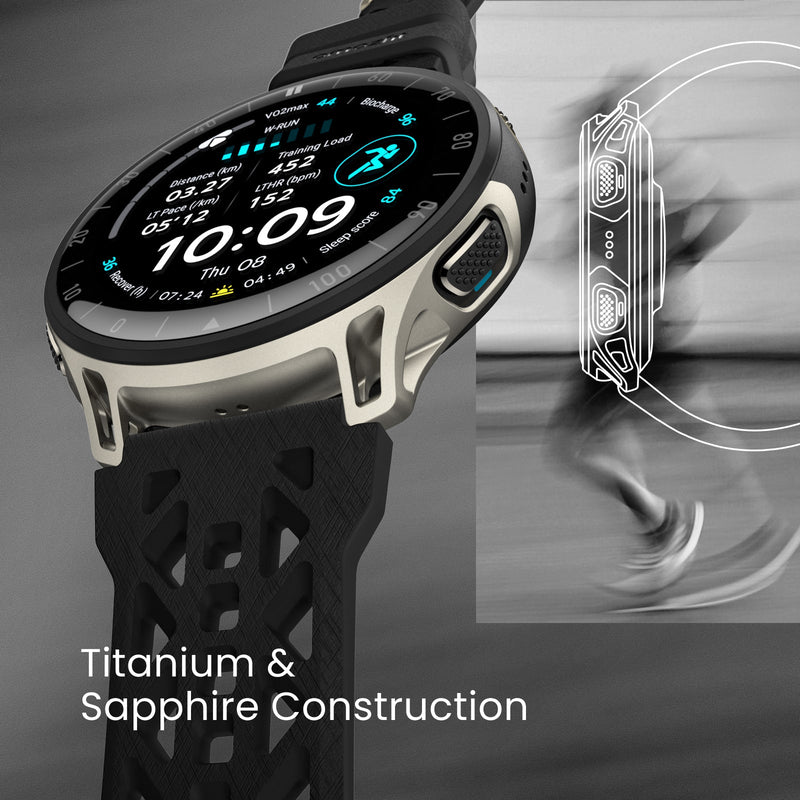 cheetah 2 pro — Titanium case and bezel detail